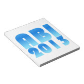 ABI 2013 ノートパッド (アングル)