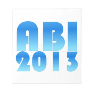 ABI 2013 ノートパッド