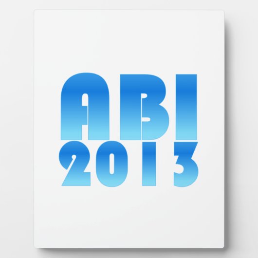 ABI 2013 フォトプラーク (正面)