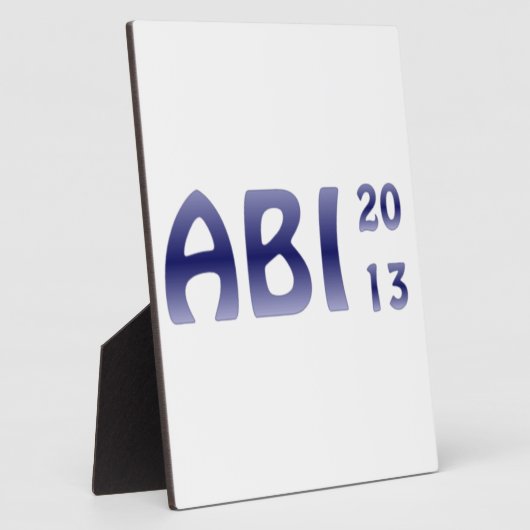 ABI 2013 フォトプラーク (側面)