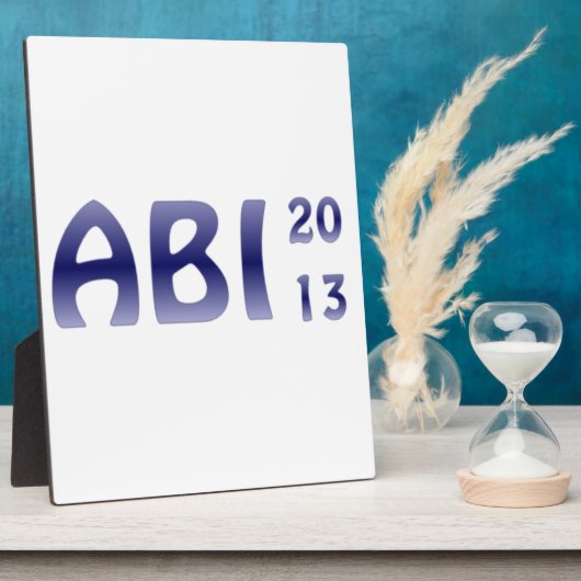 ABI 2013 フォトプラーク (側面)