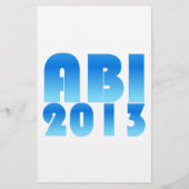 ABI 2013 便箋 (正面)