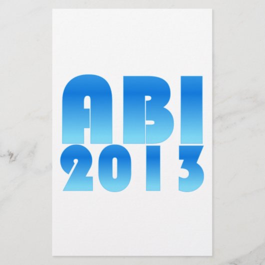 ABI 2013 便箋 (正面)