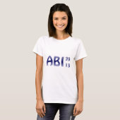 ABI 2013 Tシャツ (正面フル)