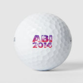 ABI 2014 ゴルフボール (正面)