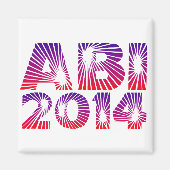 ABI 2014 マグネット (正面)