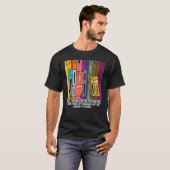 Abibliohbia定義の本読虫リーダー Tシャツ (正面フル)