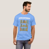 Abibliophobia The Fear Of Running Out Of Books Fun Tシャツ (正面フル)