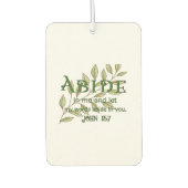 Abide In Me カーエアーフレッシュナー (正面)