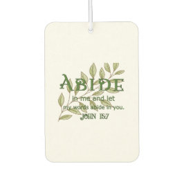 Abide In Me カーエアーフレッシュナー