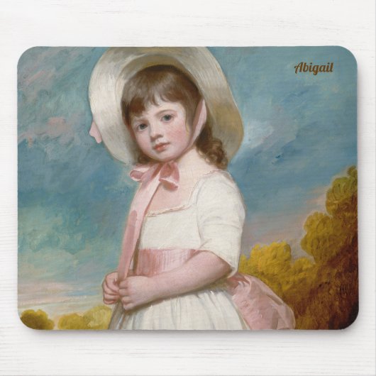 ABIGAIL ~ ジュリアナ・ウィロビー嬢 ~ ジョージ・ロムニー マウスパッド (正面)