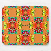 ABIGAIL~ Golden Bows Pattern ~ Personalised マウスパッド (正面)