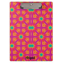 ABIGAIL ~ Yellow, Blue, Red and Pink design ~