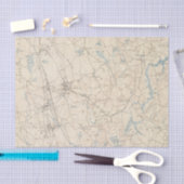 Abington、マサチューセッツ 薄葉紙 (クラフト)