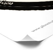 Abizaid "平面、静止地球"高解像度 ポスター (コーナー)