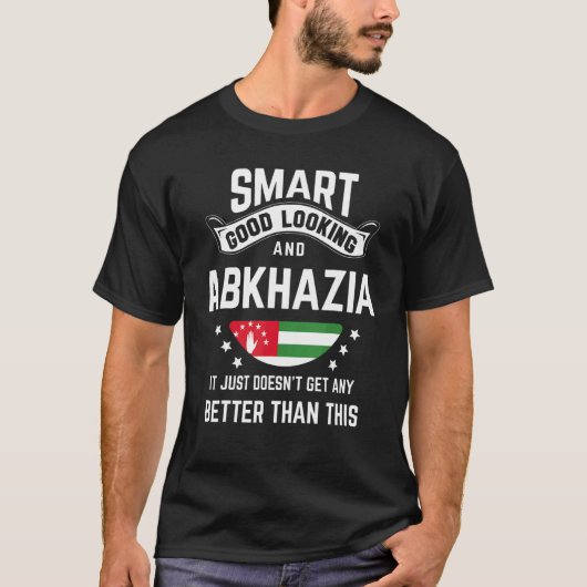 Abkhazian Flag Native Pride Abkhazia Abkhazian Ro Tシャツ (正面)