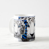 Ablbinoのトラのコーヒー・マグ コーヒーマグカップ (正面左)