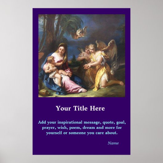 ABLEのカスタマイズ – MaryとChild ポスター (正面)