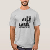 Able Tシャツを見る Tシャツ (正面)