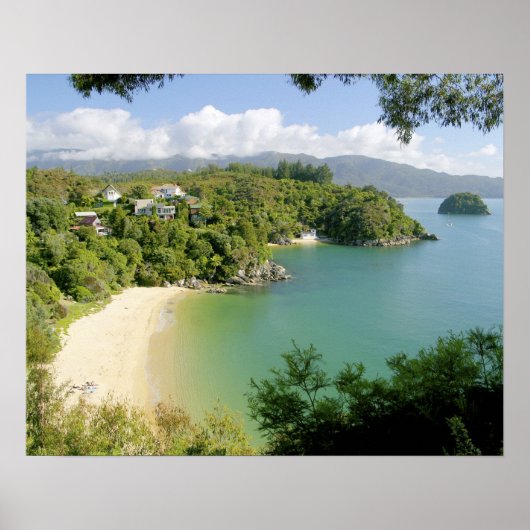 Able Tasman NP, Nelson，ニュージーランド。多数 ポスター (正面)