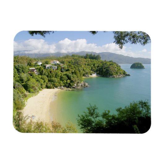 Able Tasman NP, Nelson，ニュージーランド。多数 マグネット (横)