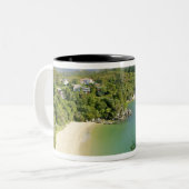 Able TasmanNP、ネルソン、ニュージーランド。多くの ツートーンマグカップ (正面左)