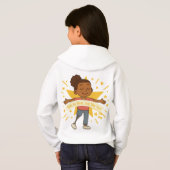 Able to Shine, Just like You Kids Pullover Hoodie (裏面フル)