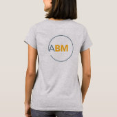 ABM レディースTシャツ Tシャツ (裏面)