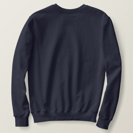 ABM Navy Sweatshirt スウェットシャツ (デザイン裏面)