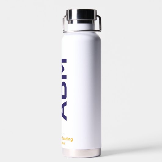 ABM water bottle ウォーターボトル (背面)