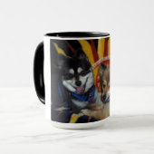 Abnohr著Katie及びコールのコーヒー・マグ マグカップ (正面左)