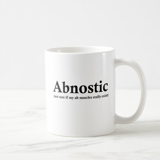 Abnosticのマグ コーヒーマグカップ (右)