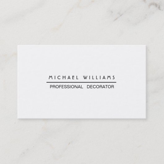 Abogado en la ley elegante profesional nuevo 名刺 (正面)