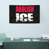 Abolish ICE 横断幕 (トレードショー)