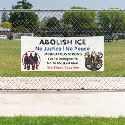Abolish ICE | Bring Back Compassion and Empathy 横断幕 (インサイチュ)