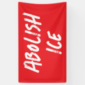 Abolish ICE Overpass Protest 横断幕 (縦)