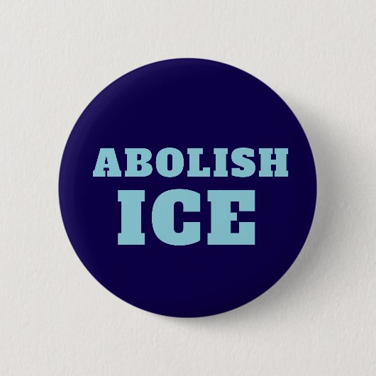 Abolish ICE Protest Sticker Decal  缶バッジ (正面)