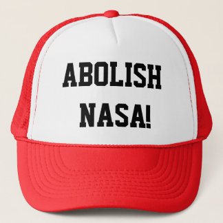 Abolish NASA hat キャップ