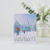 Abondance Station de ski ポストカード (スタンド正面)