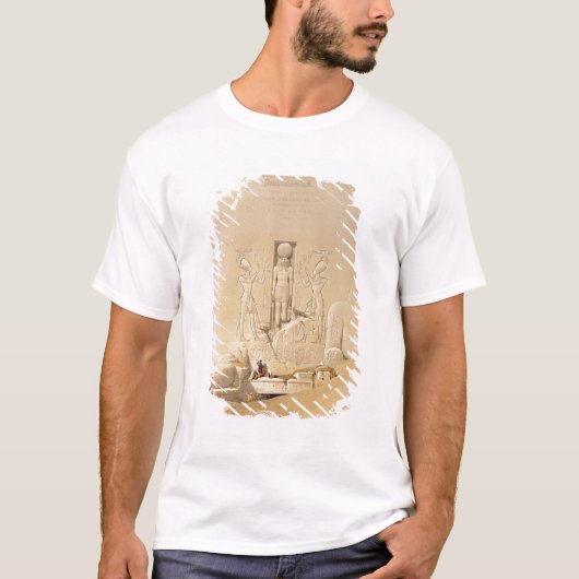 Abooの素晴らしい寺院への入口 Tシャツ (正面)