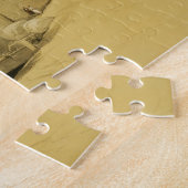 Aboo Simbelの素晴らしい寺院の正面図 ジグソーパズル (側面)