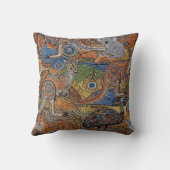ABORIGINAL ART OF AUSTRALIAN NATIVE ANIMALS クッション (裏面)