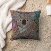 ABORIGINAL ART OF KOALA クッション (ブランケット)