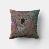 ABORIGINAL ART OF KOALA クッション (裏面)
