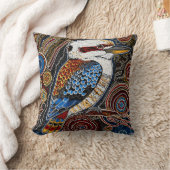 ABORIGINAL ART OF KOOKABURRA クッション (ブランケット)