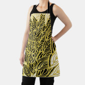 Aboriginal Pattern-14オールオーバープリントエプロン エプロン (インサイチュ)