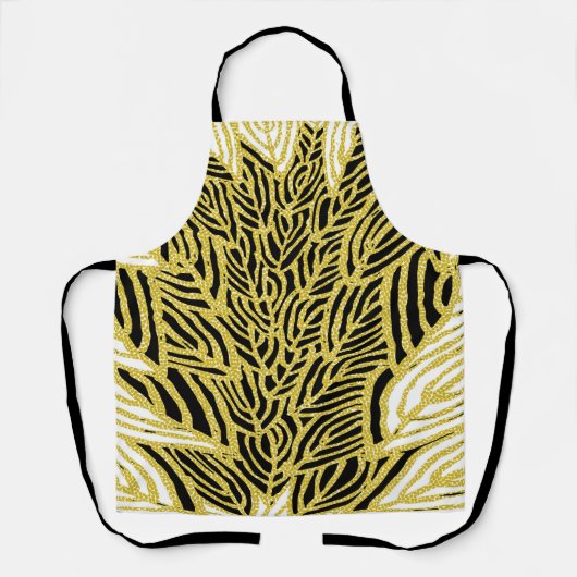 Aboriginal Pattern-14オールオーバープリントエプロン エプロン (正面)