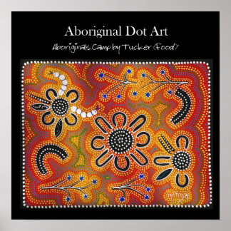 Aboriginals Camp by Tucker (food) ポスター