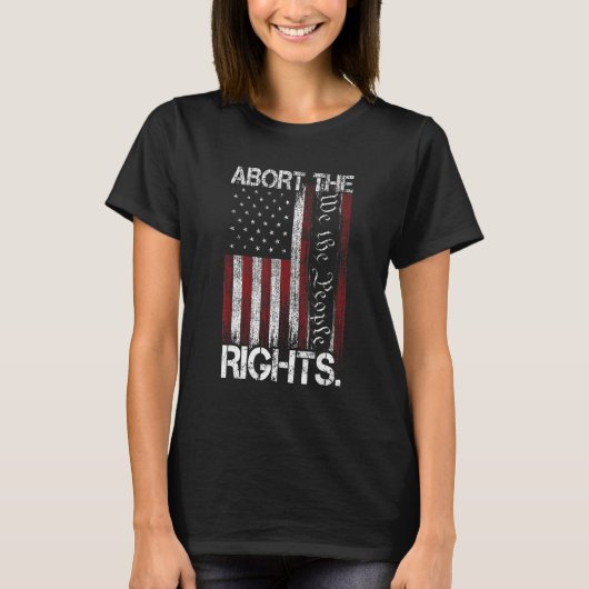 Abort The Court   Scotus Reproductive Rights Tシャツ (正面)
