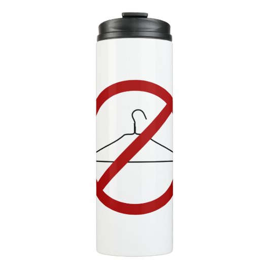 abortion right タンブラー (正面)